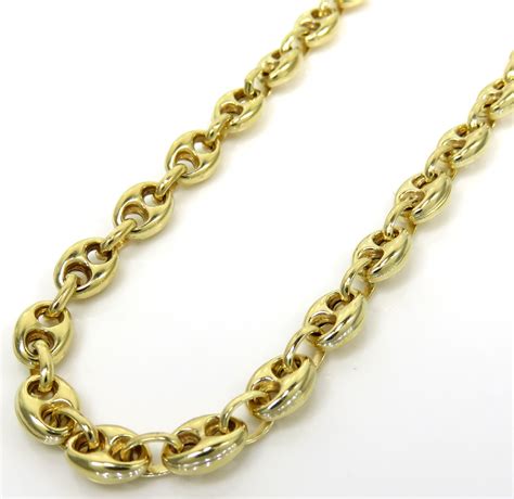 gucci link chains gold|Gucci 14k gold chain.